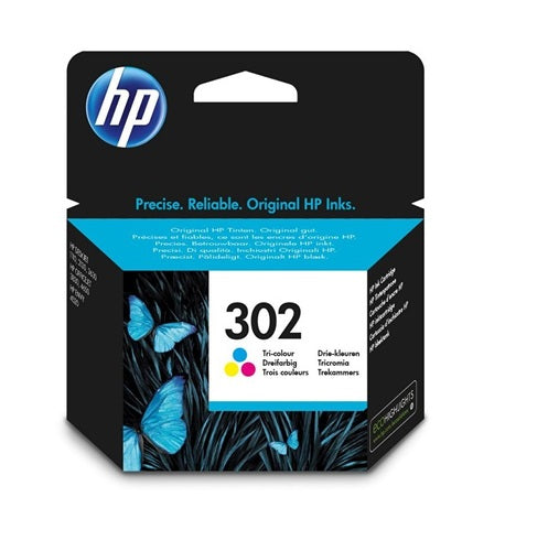 Cartuccia originale HP F6U65AE N.302 - per HP Deskjet - Colore