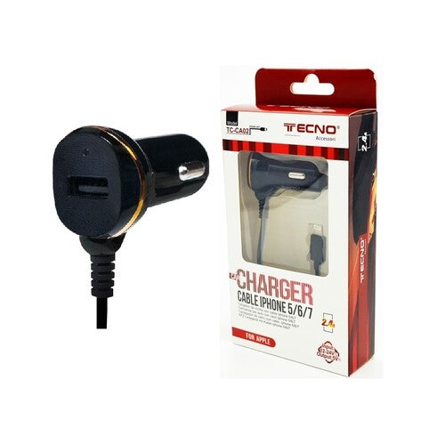 Caricatore da Auto per I-Phone - 2,4A