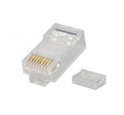 Connettori trasparenti RJ45 - 100 pz.