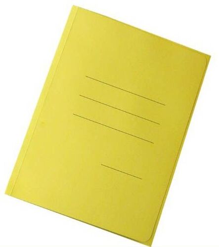 Cartelle a 3 lembi - 150 Gr. - Conf. 50 Pezzi - Colore Giallo