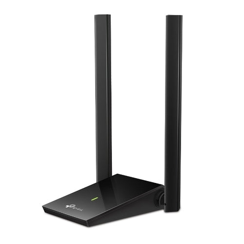 Adattatore USB wireless ad alto guadagno T4U Plus AC1300 - doppia antenna - Porta Usb 3.0 - Dual Band Wireless