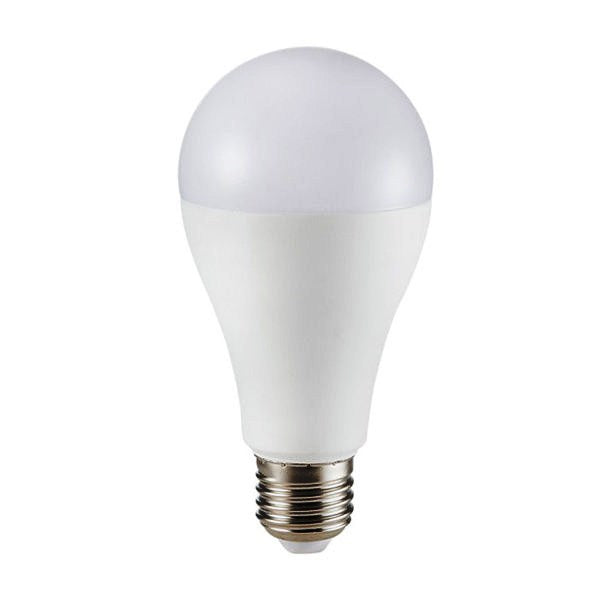 LAMPADINA A LED TERMOPLASTICO VT-2017 17W E27 A65 200GR. 4000K NATURALE (4457)