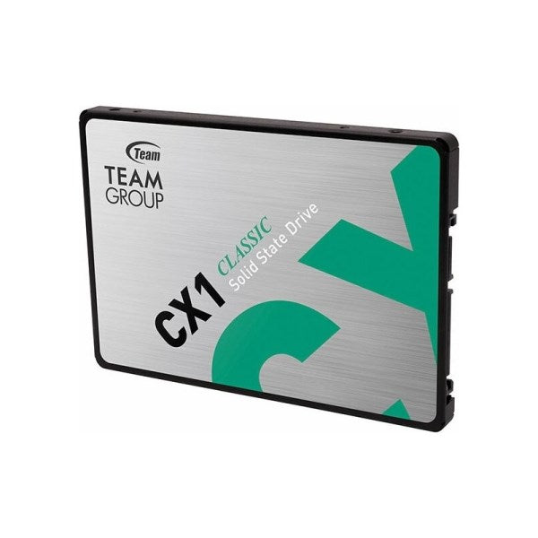 Hard disk SSD Team Group CX1 - 240 GB - 2.5" - SATA3 Stato Solido - Lettura 520MB/S, Scrittura 430MB/S