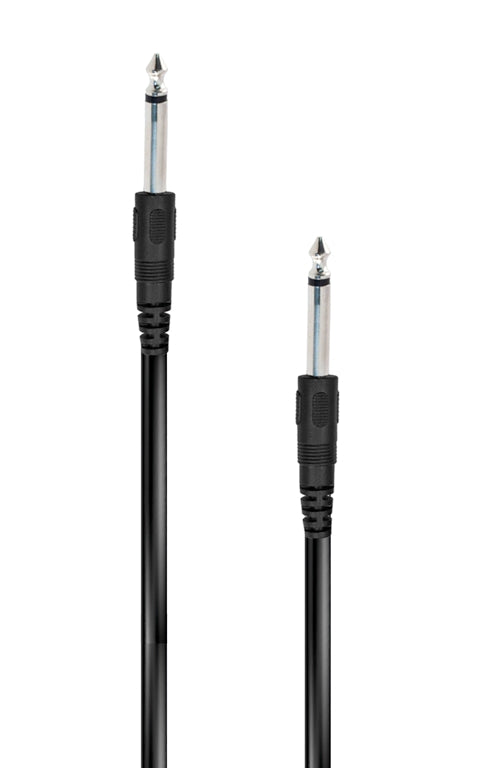 Cavo audio 6.3mm st/ 6.3mm st - 1mt