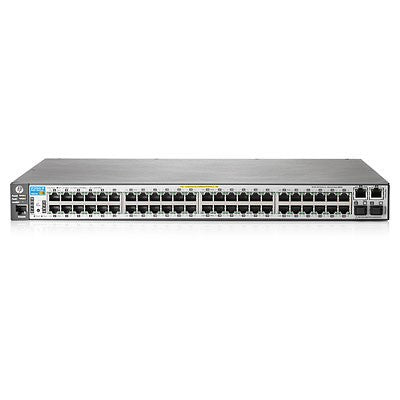 (RICONDIZIONATO) SWITCH RETE ENTERPRISE PROCURVE 2620-48-POE+ 48 PORTE GESTITO 10/100 1U RACK