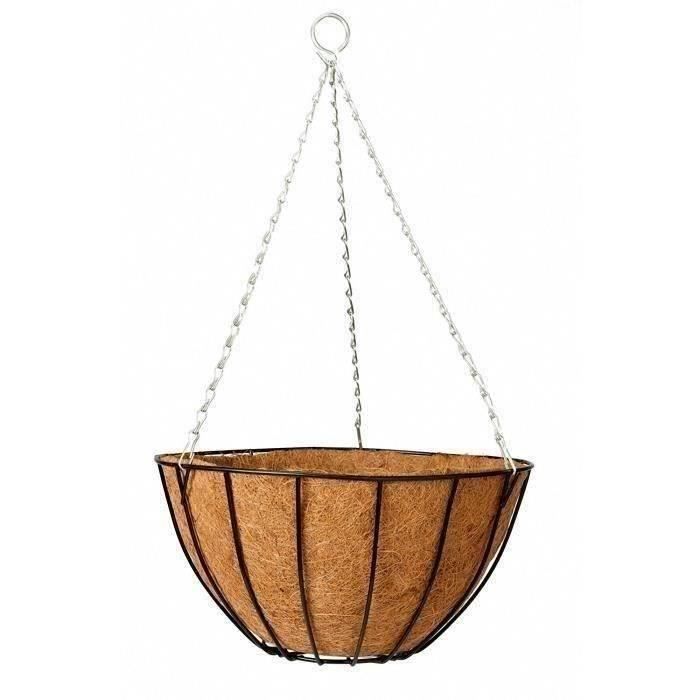 Sospensione+cocco - GARDEN ID Inglese - 35 H19 cm - Stile elegante - Installazione semplice - perfetta per giardini verticali