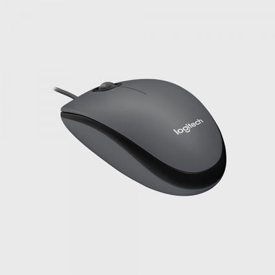 LOGITECH M100 (910-006652) - MOUSE WIRED - BLACK
