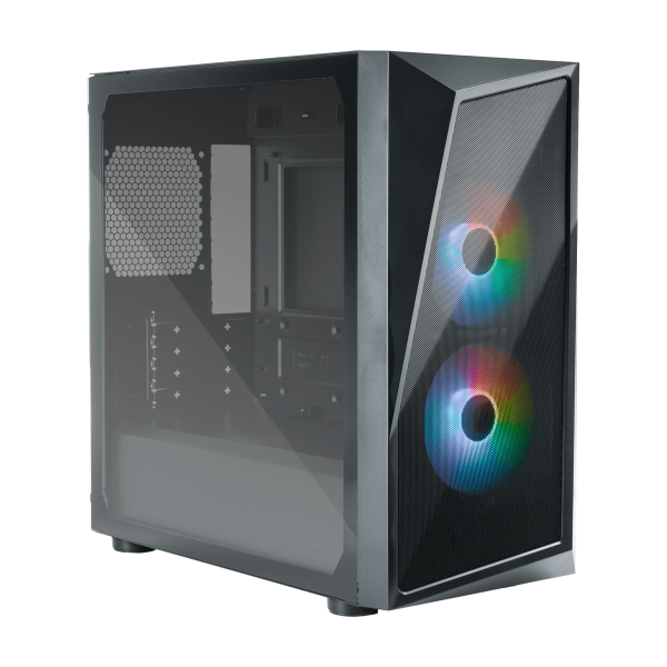 Cooler Master Pc Case Master Mini Tower Rgb Cp320-kgnn-s00