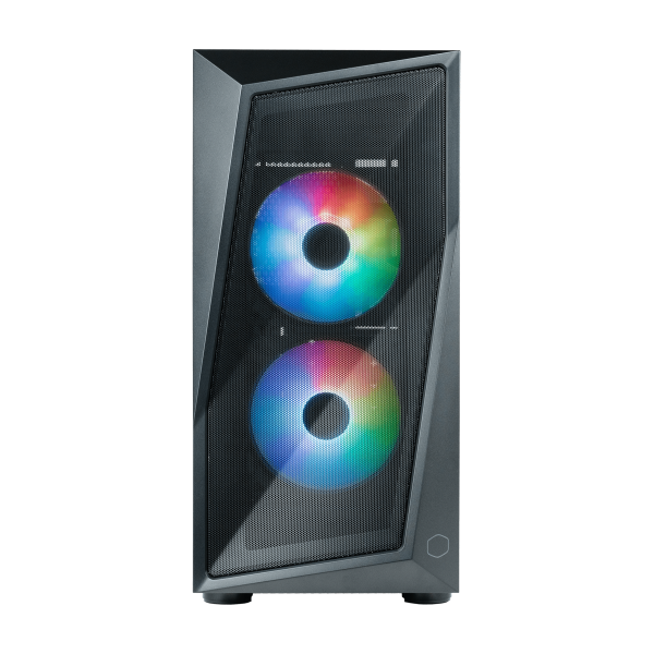 COOLER MASTER CASE MICRO ATX MID TOWER CMP 320 ARGB TEMPERED GLASS DESKTOP ARGB