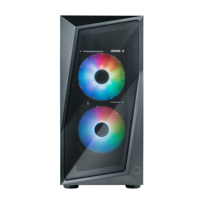 "Case CMP 320- USB3.2+USB2.0-2x2.5""/3.5""HDD 2x2.5""SSD-2x120mm ARGB Front Fans-Rad. Supp.-NO PSU"