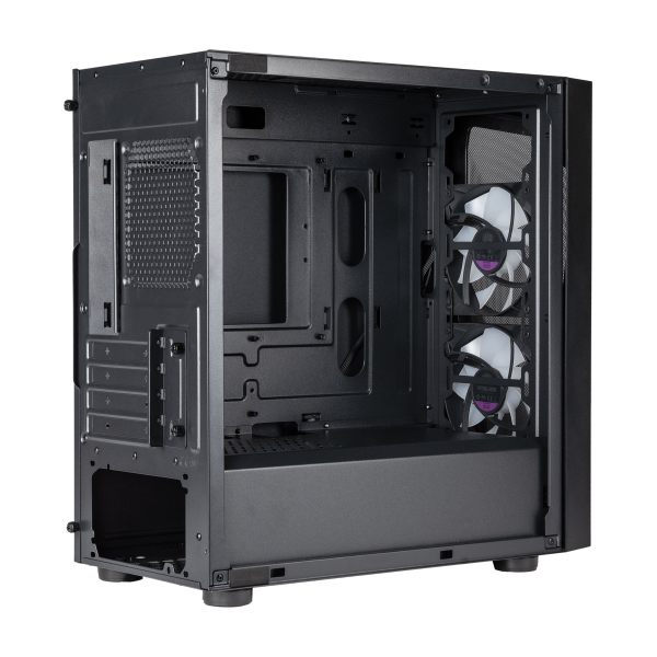 "Case CMP 320- USB3.2+USB2.0-2x2.5""/3.5""HDD 2x2.5""SSD-2x120mm ARGB Front Fans-Rad. Supp.-NO PSU"
