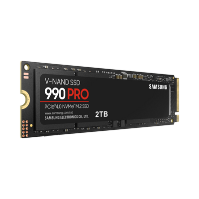 SAMSUNG SSD INTERNO 990 PRO 2TB M.2 PCI-E R/W 7400/6900 GEN 4X4