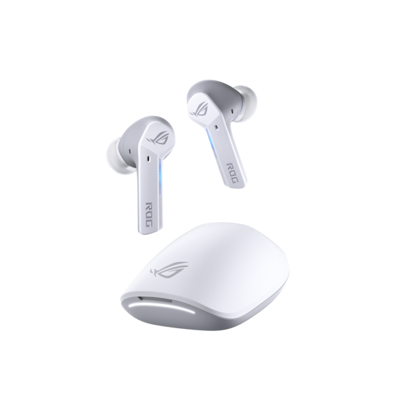 ASUS ROG Cetra True Wireless Moonlight White Cuffie True Wireless Stereo (TWS) In-ear Giocare Bluetooth Bianco