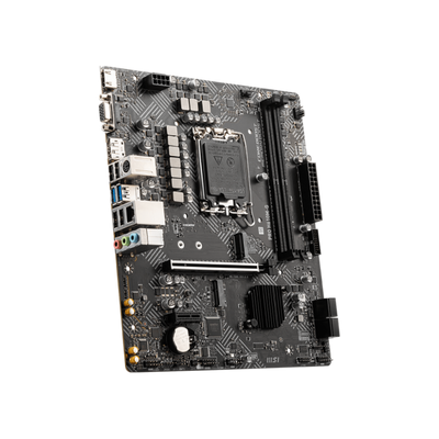 MSI PRO H610M-G - scheda madre - micro ATX - socket LGA1700 - chipset H610 - USB 3.2 Gen 1 - Gigabit LAN - grafica integrata (CPU richiesta)