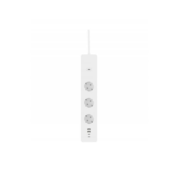 Multipresa Intelligente 3 Prese Schuko 4 USB Controllo Vocale, R6132