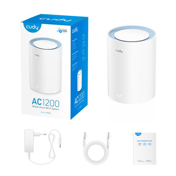 CUDY M1200(1-PACK) - AC1200 WI-FI MESH SOLUTION