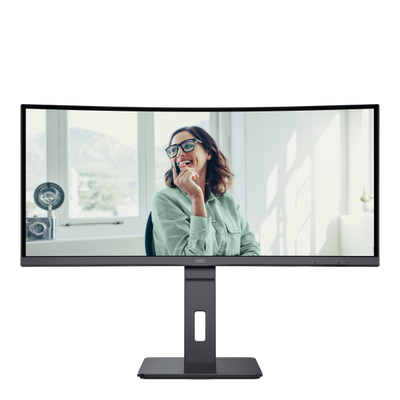 AOC CU34P3CV - 34"" MONITOR WQHD+ - CURVO - 100 HZ - MULTIMEDIALE - W3Y