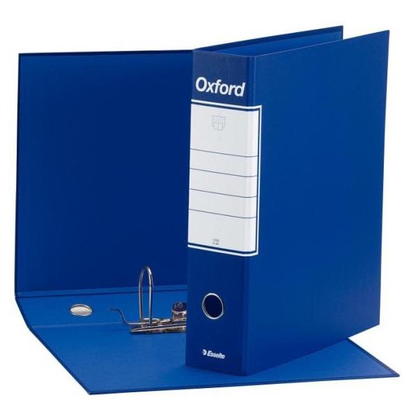 Registratori in cartone con custodia OXFORD con meccanismo N.1 - F.to Protocollo - Dorso 8