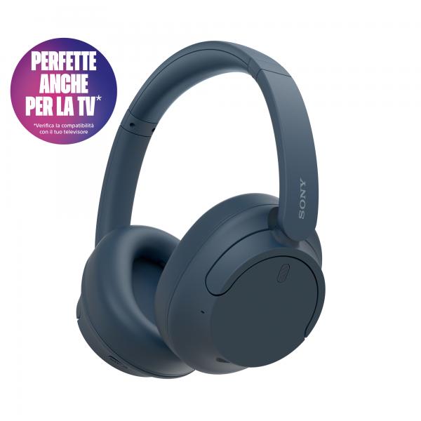 Cuffie WH-Ch720n Bluetooth Wireless Con Cancellazione Del Rumore Colore Blu
