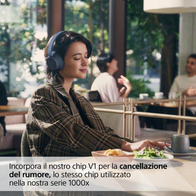 Cuffie WH-Ch720n Bluetooth Wireless Con Cancellazione Del Rumore Colore Blu