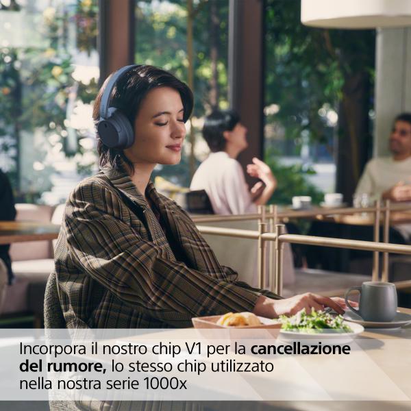 Cuffie WH-Ch720n Bluetooth Wireless Con Cancellazione Del Rumore Colore Blu