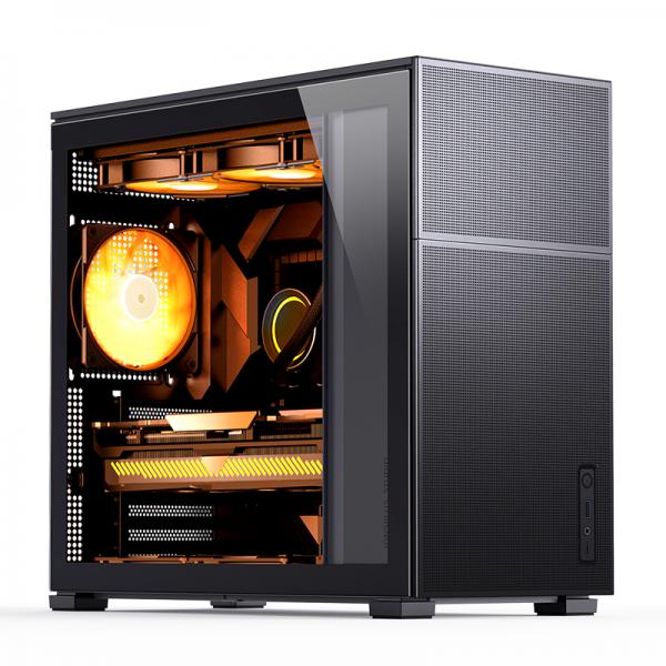 Jonsbo D41 MESH Midi Tower Nero (Jonsbo D41 MESH ATX Geh??use, Temper)