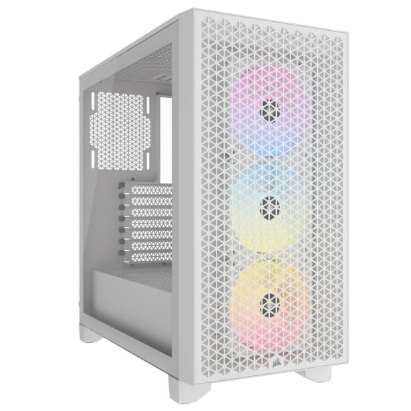 Corsair 3000D RGB AIRFLOW - Mid tower - E-ATX - pannello laterale con finestra (vetro temperato)
