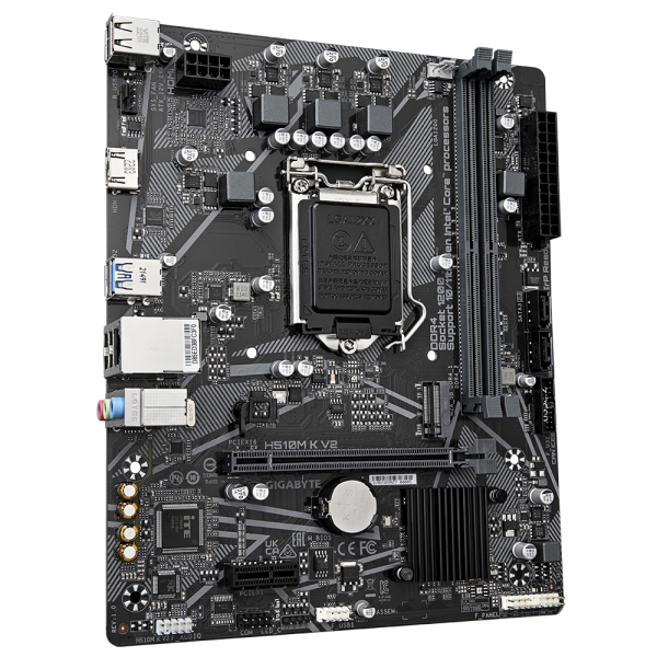 Gigabyte Mb 1200 10/11 Gen. H510m K V2 2xddr4 2xsata M.2 Hdmi