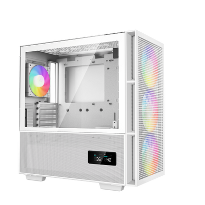 CASE MID TOWER CH560 WH 3*140+1*120 ARGB