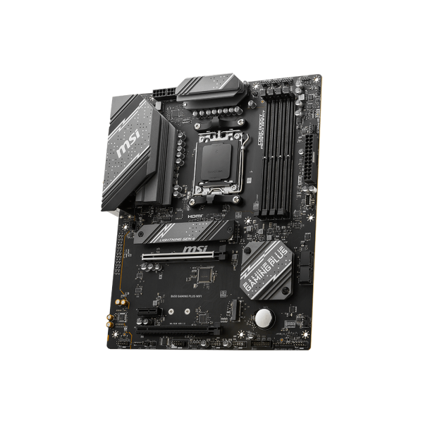 MSI MB AMD B650, B650 GAMING PLUS WIFI, AM5, 4DDR5, 2 PCI-E, 2 M.2, HDMI/DP, ATX