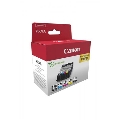 Confezione multipla Canon PGI-570/CLI-571 PGBK/BK/C/M/Y