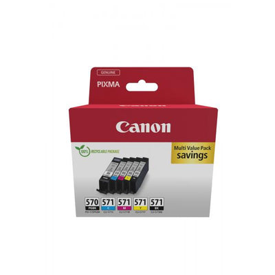 Confezione multipla Canon PGI-570/CLI-571 PGBK/BK/C/M/Y