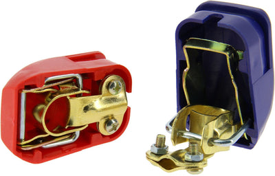 Cartec 2 Alette batteria a sgancio rapido (+ e -