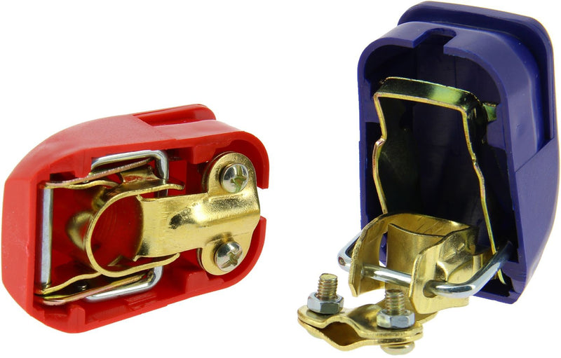 Cartec 2 Alette batteria a sgancio rapido (+ e -