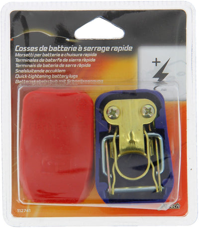 Cartec 2 Alette batteria a sgancio rapido (+ e -