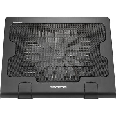 Tacens ABACUS Notebook Cooler per notebook 17", ventola da 18cm, 12dbA, HUB USB