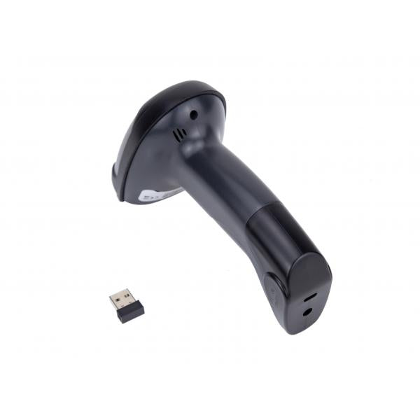 Drahtloser 1d Laser-barcodescanner - Mit Stnder - Tragbares Barcodelesegert - 1d - Led - Codabar - Code 11 - Code 128 - Code 39 - Code 93 - Ean 128 - Ean-13 - Ean-8 - Gs1 Databar - Isbn - Issn,... -