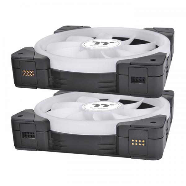 Thermaltake SWAFAN EX14 ARGB - Edizione Premium - Ventola per case - 140 mm - Nero (confezione da 3)