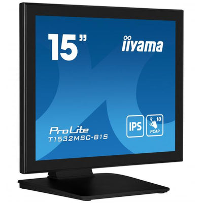 15" PCAP Bezel Free Front