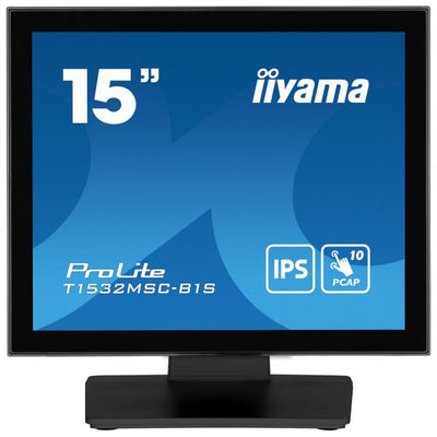 15" PCAP Bezel Free Front