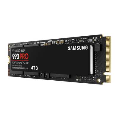 SAMSUNG SSD 990 PRO 4TB MZ-V9P4T0BW PCIe 4x4 NVME R/W 7450/6900 (SIAE)