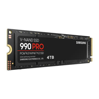 SAMSUNG SSD 990 PRO 4TB MZ-V9P4T0BW PCIe 4x4 NVME R/W 7450/6900 (SIAE)