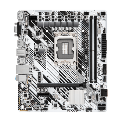 ASRock H610M-HDV/M.2+ D5 - Motherboard - micro ATX - LGA1700-Sockel - H610 Chipsatz - USB-C 3.2 Gen 1, USB 3.2 Gen 1 - Gigabit LAN - Onboard-Grafik (CPU erforderlich)