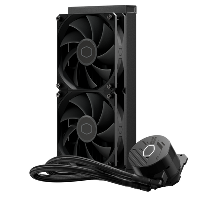COOLER MASTER DISSIPATORE A LIQUIDO MASTERLIQUID 240L CORE 240MM RAD, SICKLEFLOW 120, 1-3 SPLITTER P