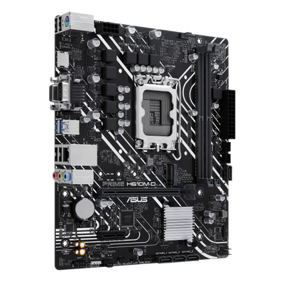 ASUS MB H610, PRIME H610M-D, LGA 1700, 2DDR5, M.2, HDMI/VGA/COM, 4SATA, 90MB1G80-M0EAY0