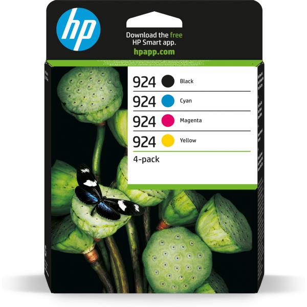 Hp 924 Cmyk Original Ink 4-pack