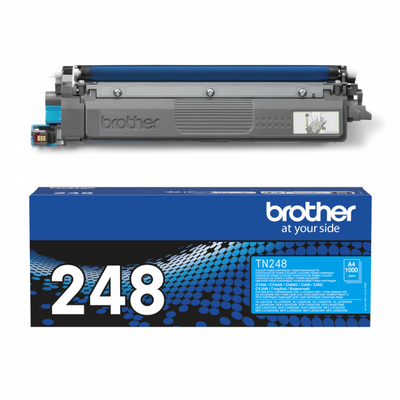 Toner Tn-248c Ciano 1000pp X Hl-l3220 Hl-l3240 Dcp-l3560 Mfc-l3740 Mfc-l3760 Hl-l8230 Mfc-l8340 Hl-l8240 Mfc-l8390
