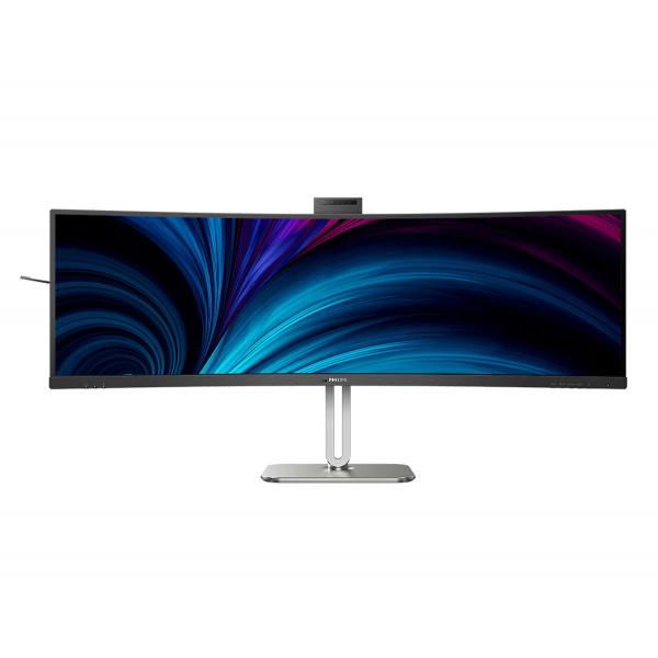 PHILIPS MONITOR CURVO 49 LED VA 32:9 4K UHD 4MS 450 CDM, REG ALTEZZA, USB-C DOCK, WEBCAM, DP/HDMI