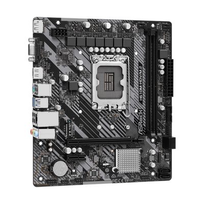 ASROCK MB INTEL H610/2DDR4/4SATA3