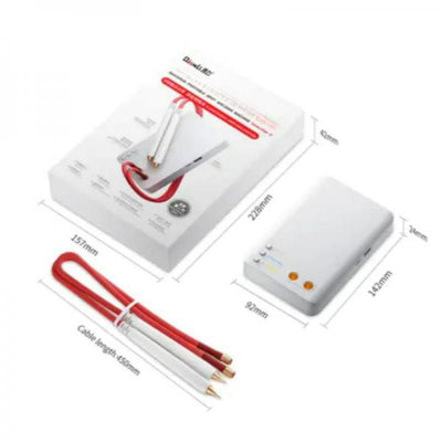 CoreParts MOBX-TOOLS-084 strumento di riparazione di dispositivi elettronici (Portable Spot Welder for - Batteries QianLi Macaron Max, - 4000mAh/65C for iPhone 11-14PM Battery - Warranty: 12M)